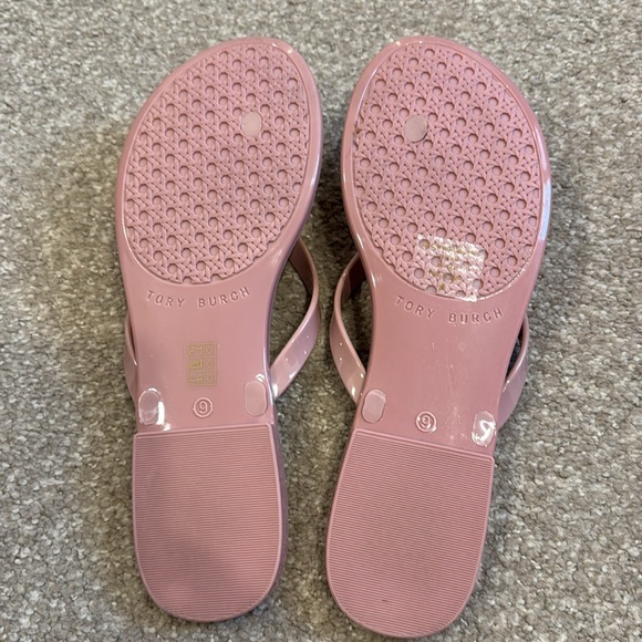 TORY BURCH pink jelly sandals new size 9 - Picture 5 of 6